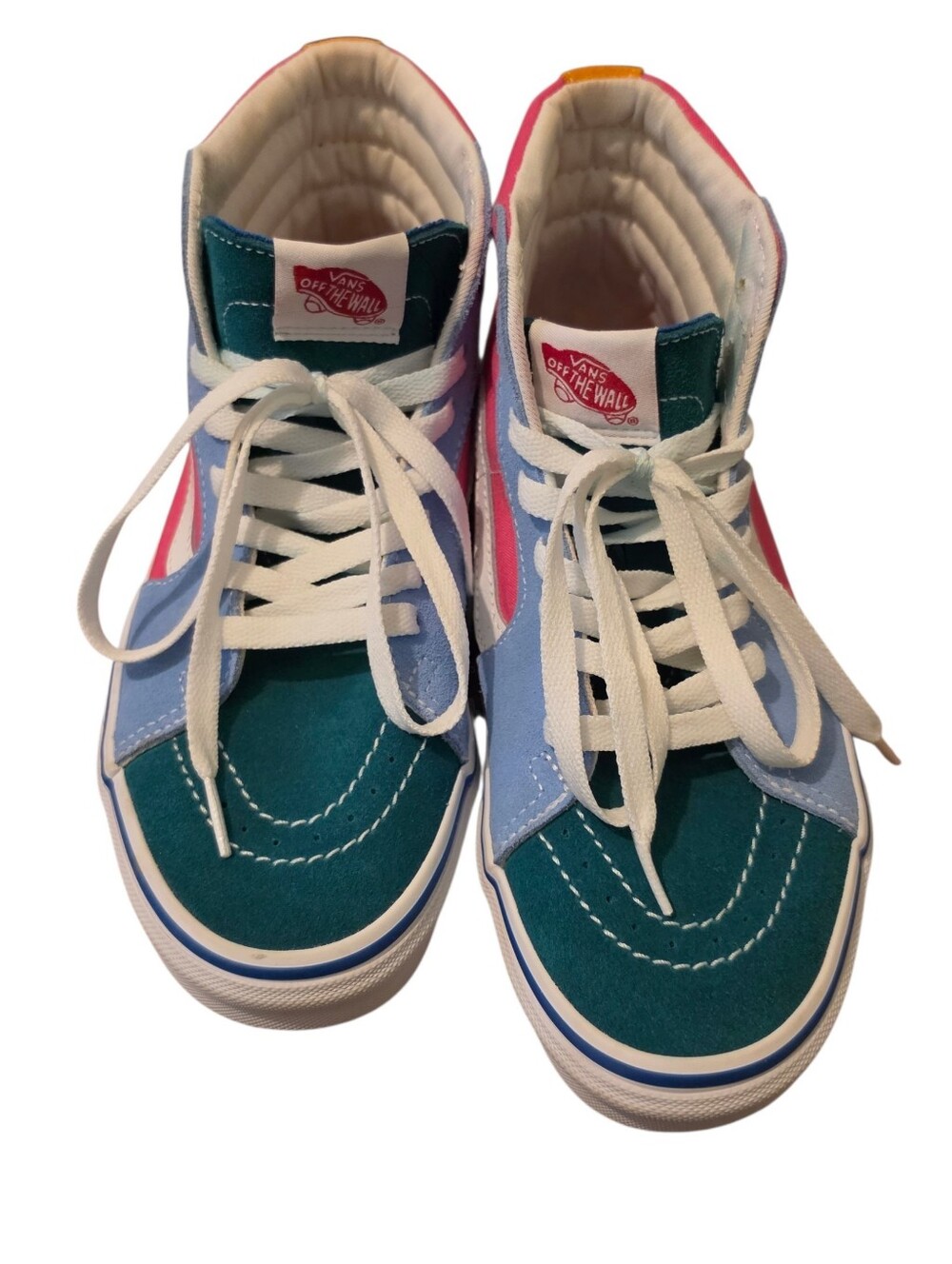 Vans Multi-Color Sk8-Hi High Top Sneakers - 8